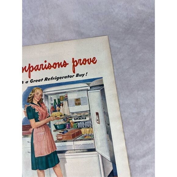 Vintage 1946 Ad for Hotpoint Electric Refrigerator Appliance Print Advertisement - Picture 4 of 5